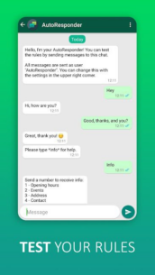 AutoResponder for WhatsApp (PRO) 3.6.5 Apk for Android 5
