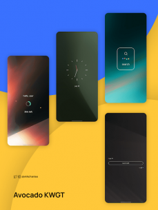 Avocado KWGT 2021 Apk for Android 1