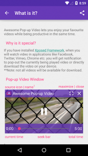 Awesome Pop-up Video 1.1.9 Apk for Android 1