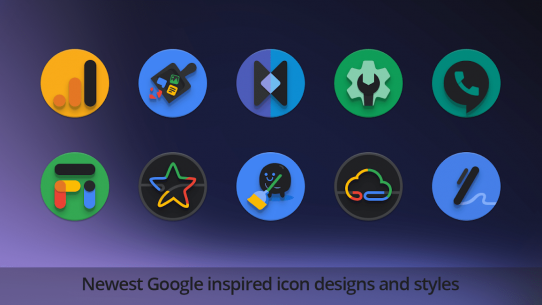 Baked – Dark Android Icon Pack 12.0.0 Apk for Android 5