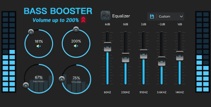 bass booster equalizer cover