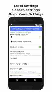 Battery Full Alarm and Battery Low Alarm – No Ads 46 Apk for Android 3