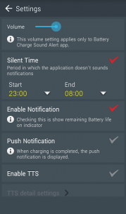 Battery charge sound alert 2.3.8 Apk + Mod for Android 3