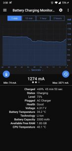 Battery Charging Monitor Pro – No Ads 1.03 Apk for Android 1
