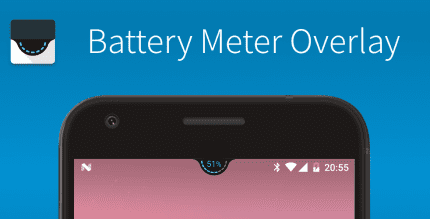 battery meter overlay pro cover
