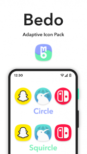Bedo Adaptive Icon Pack 10 Apk for Android 2