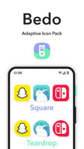 Bedo Adaptive Icon Pack 10 Apk for Android 3