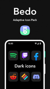 Bedo Adaptive Icon Pack 10 Apk for Android 4