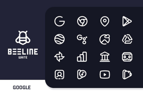 BeeLine White Iconpack 3.2 Apk for Android 2