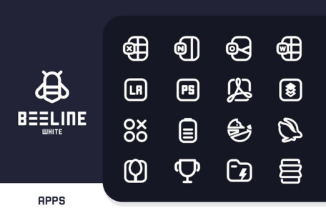 BeeLine White Iconpack 3.4 Apk for Android 5