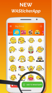 Big Emoji sticker for WhatsApp 12.6.0 Apk for Android 2