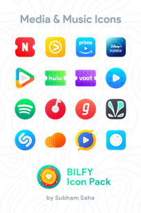 Bilfy Icon Pack 2.1 Apk for Android 4