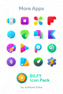 Bilfy Icon Pack 2.1 Apk for Android 5