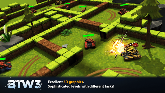 Block Tank Wars 3 – Free Online Tank Shooter 3D 1.19 Apk + Mod for Android 1