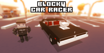 blocky car racer cover