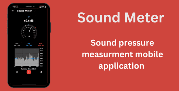 blueprint sound meter pro cover