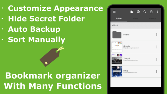 Bookmark Folder (UNLOCKED) 5.2.14 Apk for Android 1