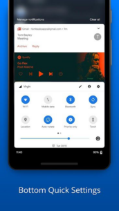 Bottom Quick Settings – Notification Customization (PREMIUM) 6.1.4 Apk for Android 1