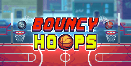 bouncy hoops android games cover