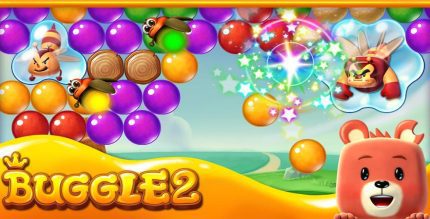 buggle 2 bubble shooter games cover