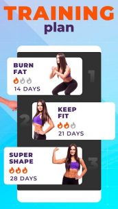 Burn fat workout in 30 days. HIIT training at home 5.5 Apk for Android 2