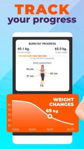 Burn fat workout in 30 days. HIIT training at home 5.5 Apk for Android 5
