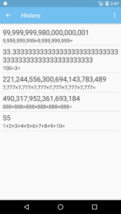 Calculator with many digit (Long number) 1.9.6 Apk for Android 2