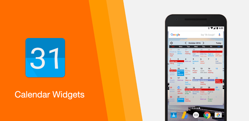 Calendar Widgets (PREMIUM) 1.1.48 Apk for Android Apkses