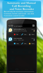 Call recorder: CallRec 3.6.12 Apk for Android 1