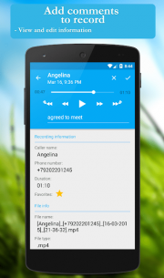 Call recorder: CallRec 3.6.12 Apk for Android 4