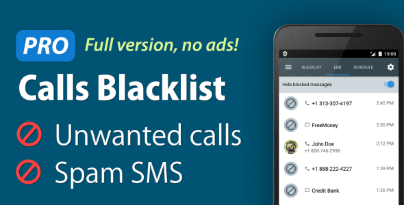 calls blacklist pro android cover