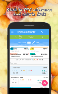 Calorie Counter HiKi (PRO) 3.60 Apk for Android 1