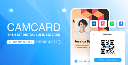 camcard business card reader cover