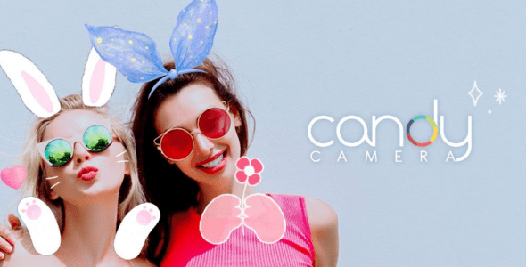 candy camera for selfie cover