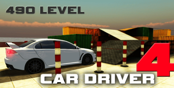 car driver 4 hard parking games cover