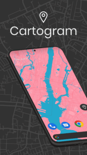 Cartogram – Live Map Wallpaper 7.4.0 Apk for Android 1