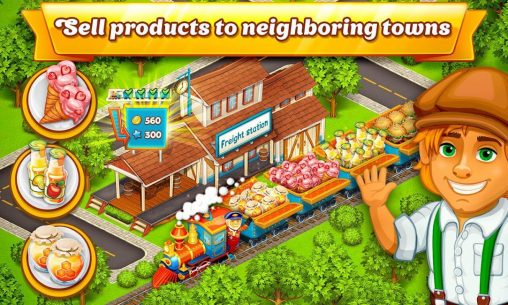 Cartoon City: farm to village. Build your home 1.81 Apk + Mod for Android 3