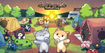 cat forest healing camp cover