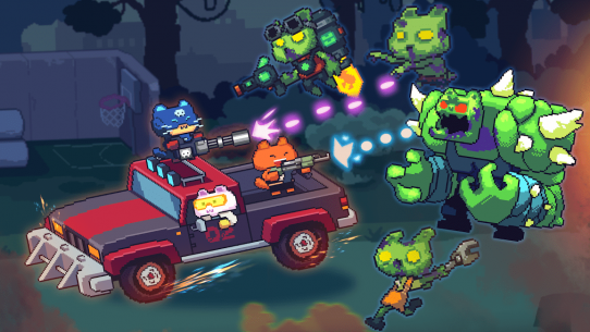 Cat Gunner: Super Zombie Shooter Pixel 1.7.0 Apk + Mod for Android 3