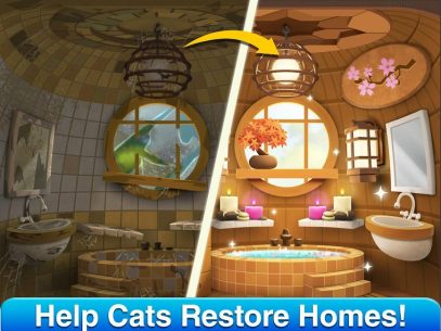Cat Home Design: Decorate Cute Magic Kitty Mansion 1.20 Apk + Mod for Android 2