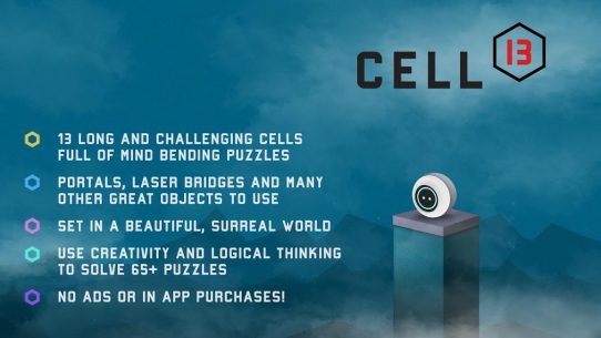 CELL 13 – The Ultimate Escape Puzzle (PRO) 1.09 Apk for Android 1