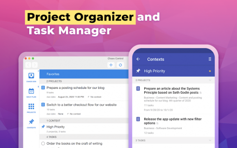 Chaos Control: GTD Organizer & Task List Manager (PREMIUM) 1.14.1 Apk for Android 1
