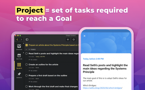 Chaos Control: GTD Organizer & Task List Manager (PREMIUM) 1.14.1 Apk for Android 3
