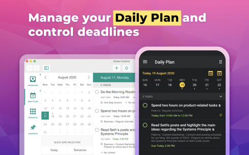 Chaos Control: GTD Organizer & Task List Manager (PREMIUM) 1.14.1 Apk for Android 5