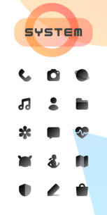 CHIC DARK Icon Pack 1.4 Apk for Android 2