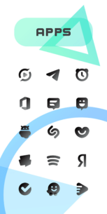 CHIC DARK Icon Pack 1.5 Apk for Android 4
