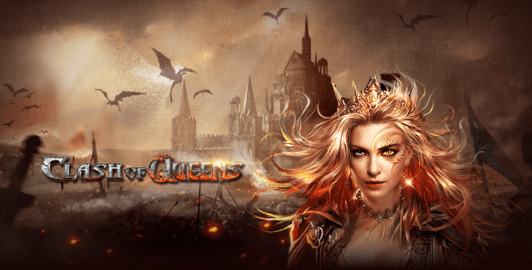 clash of queens android games cover