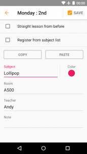 Classnote : Simple Timetable (PRO) 2.9.0 Apk for Android 4
