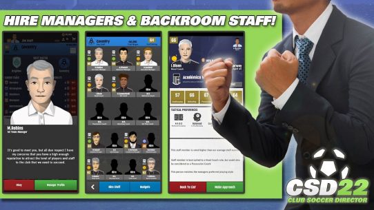 Club Soccer Director 2022 2.0.2 Apk + Mod for Android 5