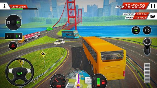 Coach Bus Driving Simulator 2018 4.9 Apk + Mod for Android 4